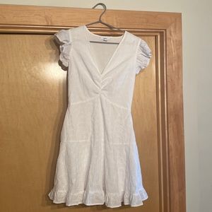 Bar III Fit and Flare Eyelet Dress Size 2